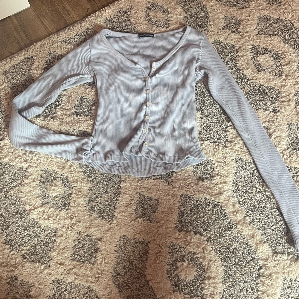 Button up brandy melville top